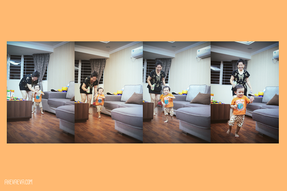 Darling Wong Mun Lok & popo